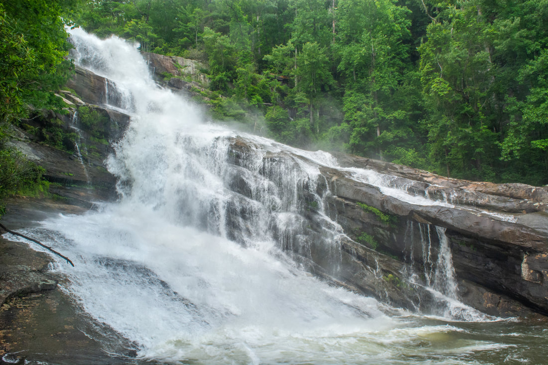 Nantahala National Forest: Thompson River Waterfalls - Big Falls, Rich ...